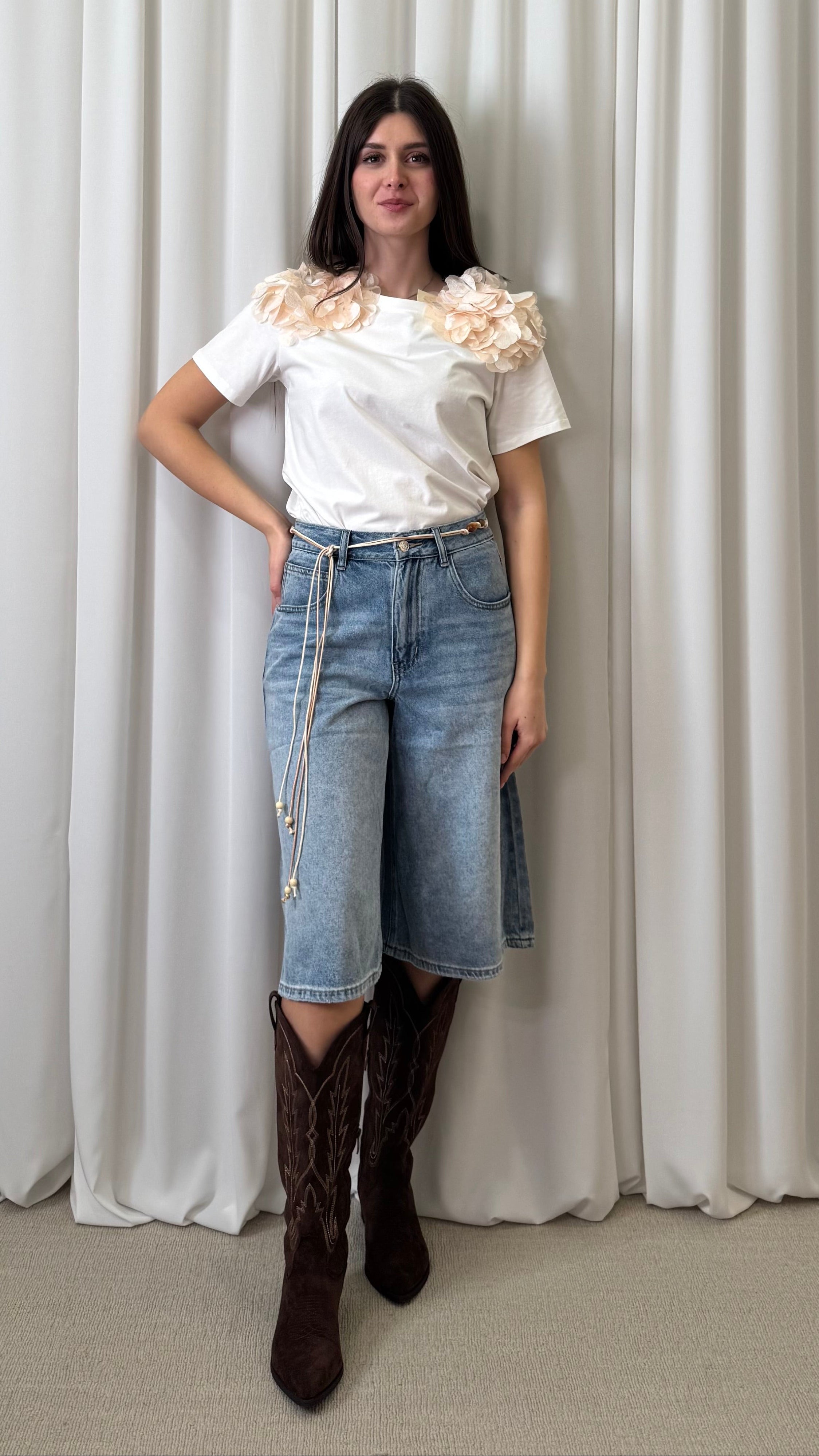 BERMUDA IN DENIM