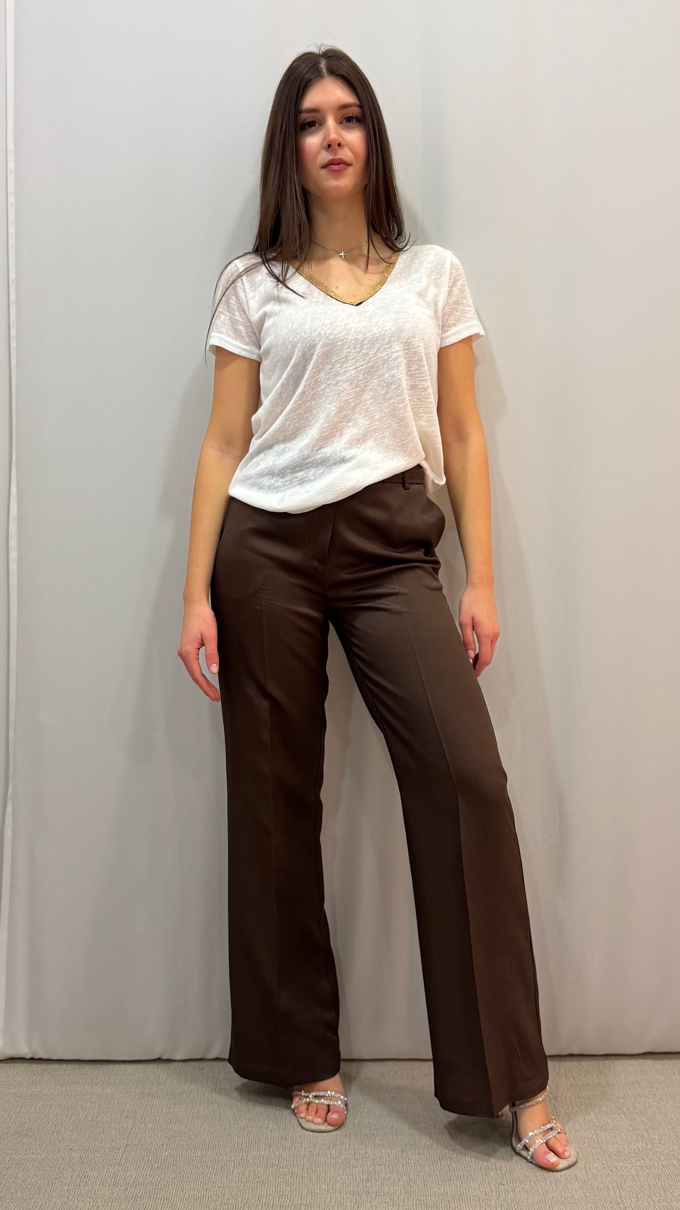 PANTALONE GAMBA LARGA