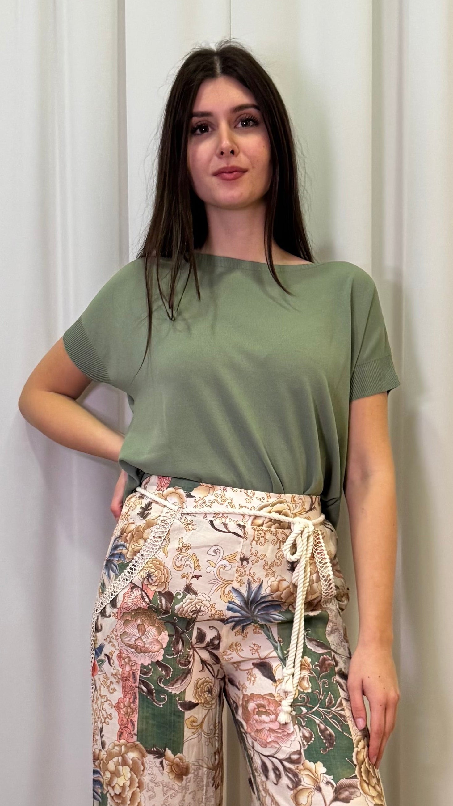 MAGLIA KIMONO RASATO
