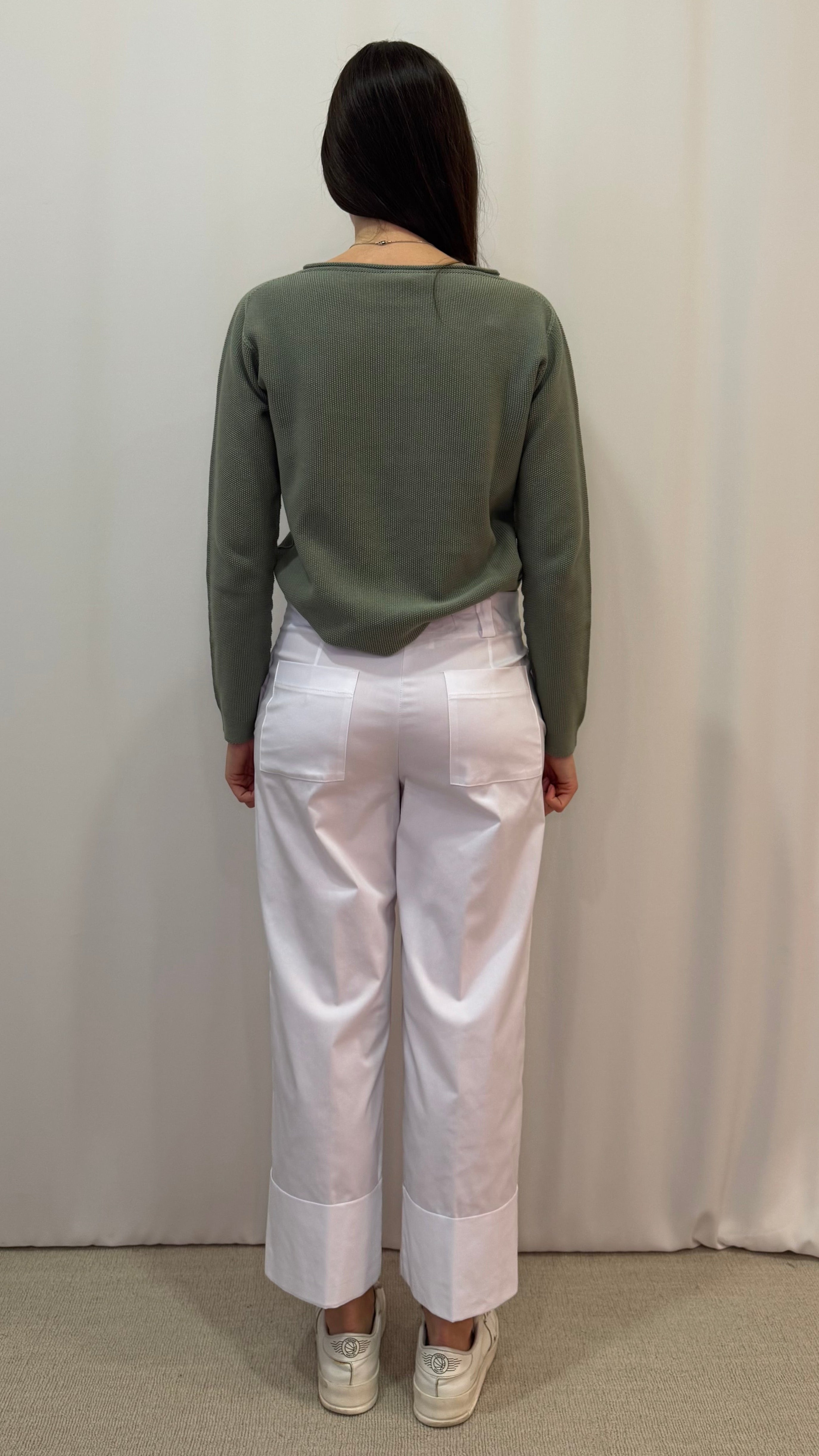PANTALONE CON RISVOLTO
