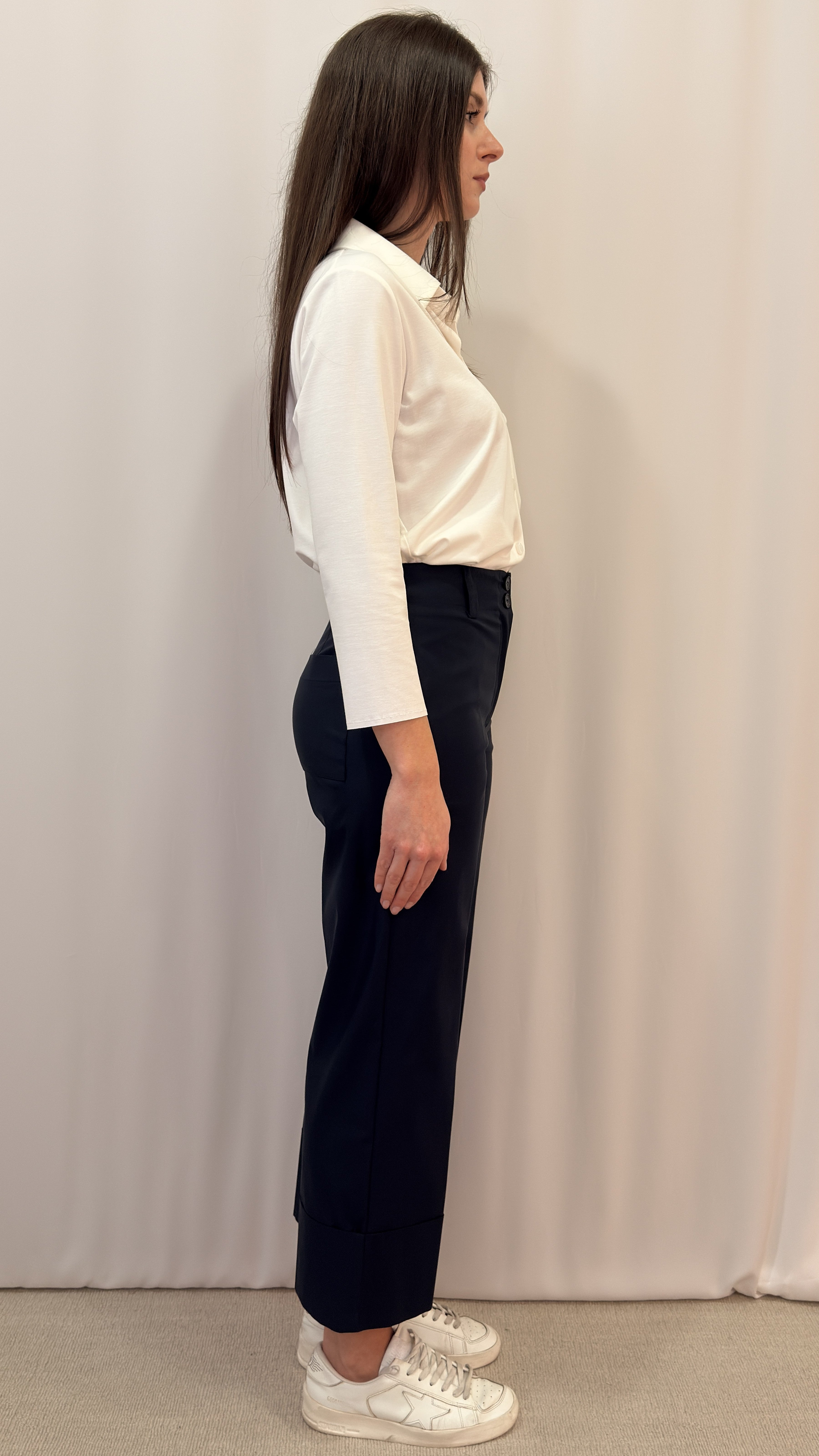 PANTALONE CON RISVOLTO