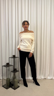 MAGLIA SCOLLO SHIFFER RASATA