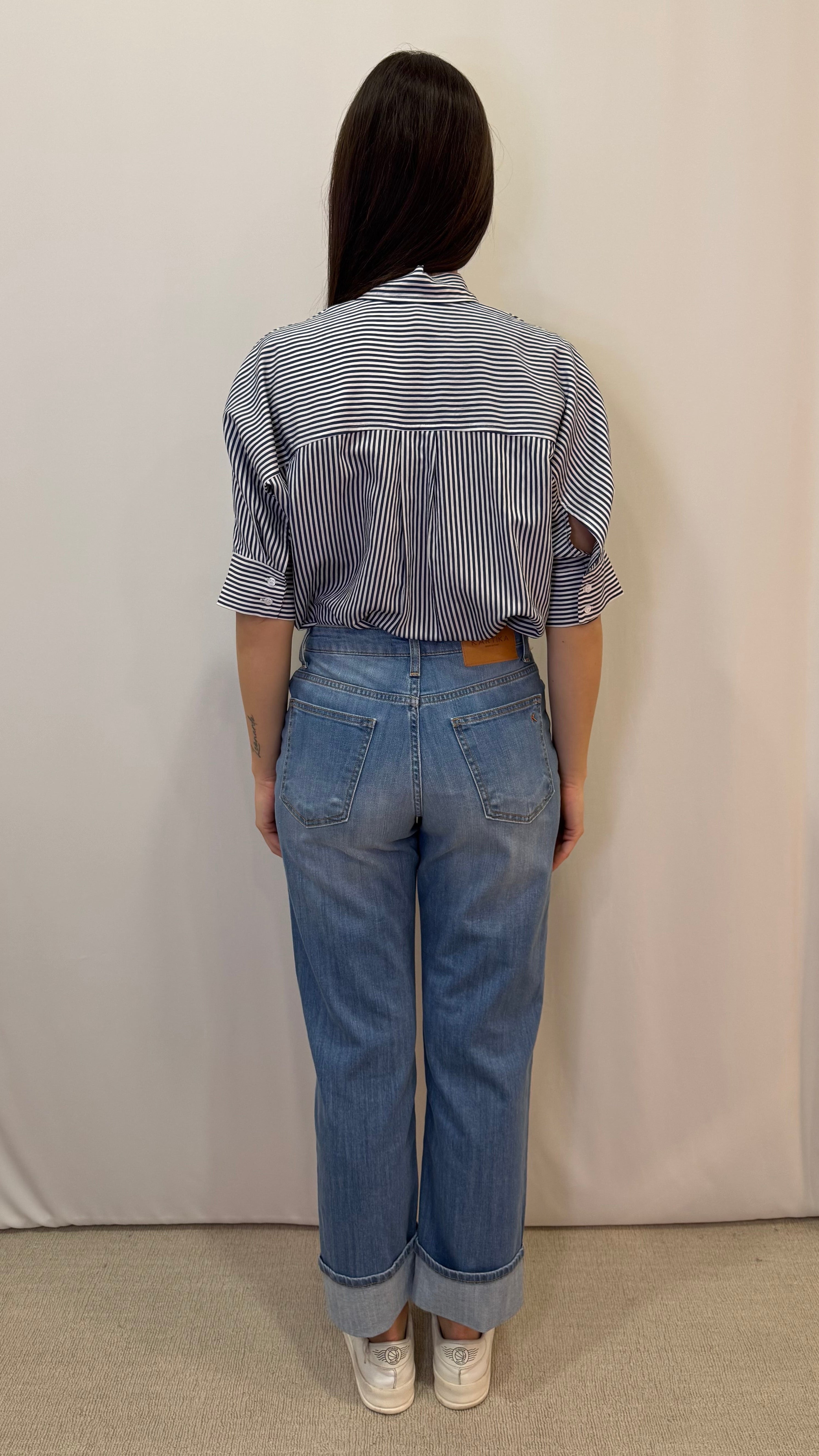 JEANS CON RISVOLTO