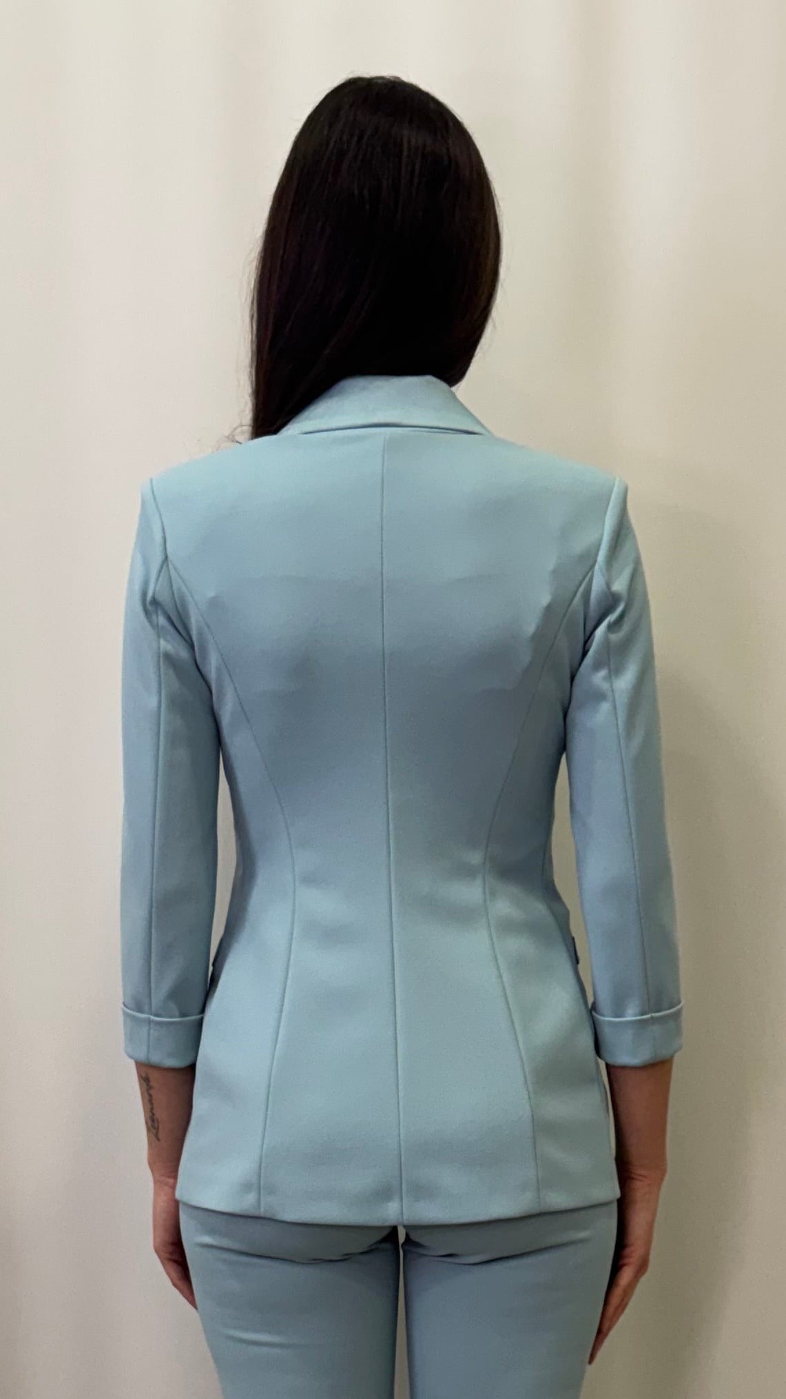 BLAZER CON PROFILI SATIN