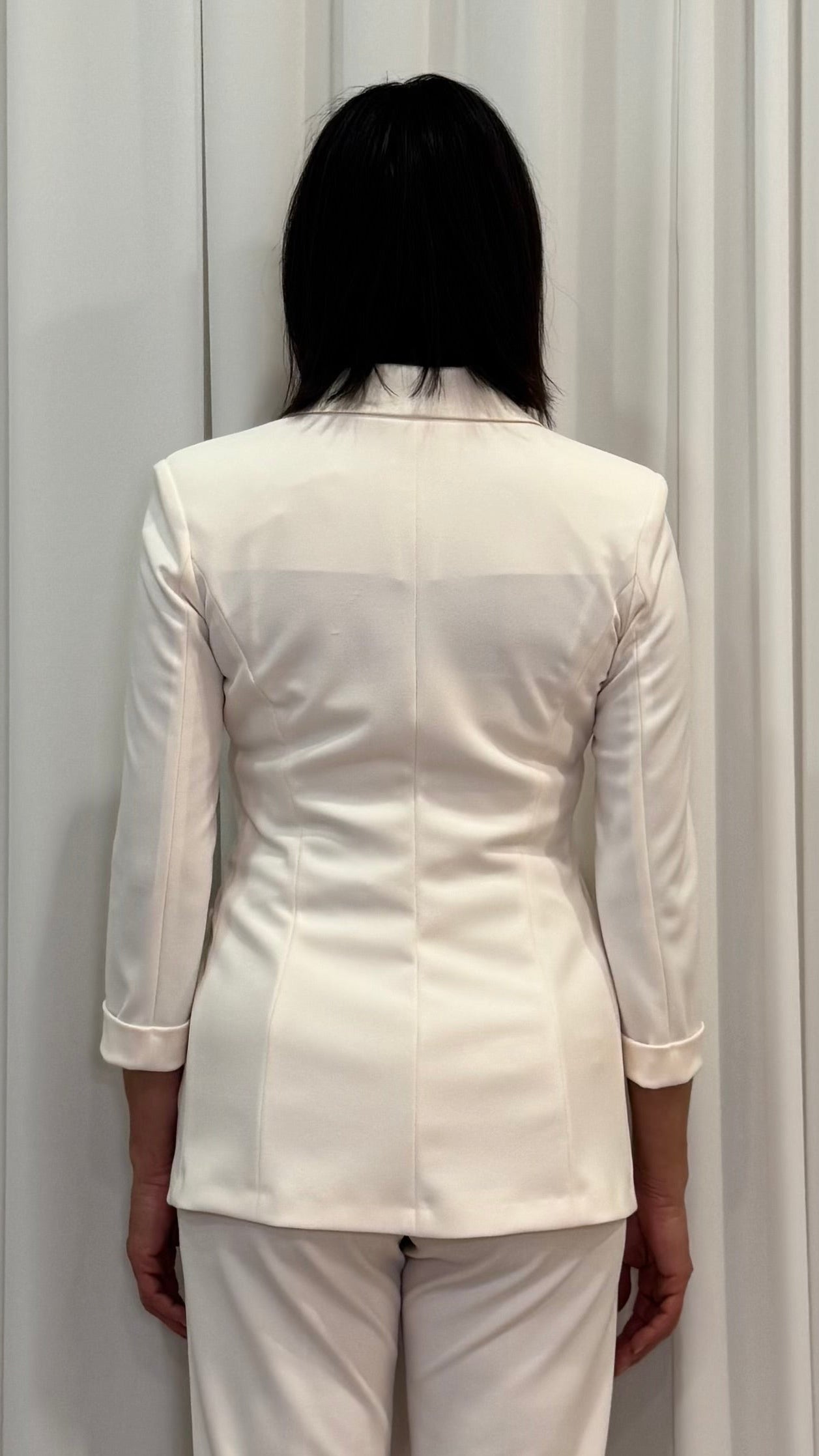 BLAZER CON PROFILI SATIN