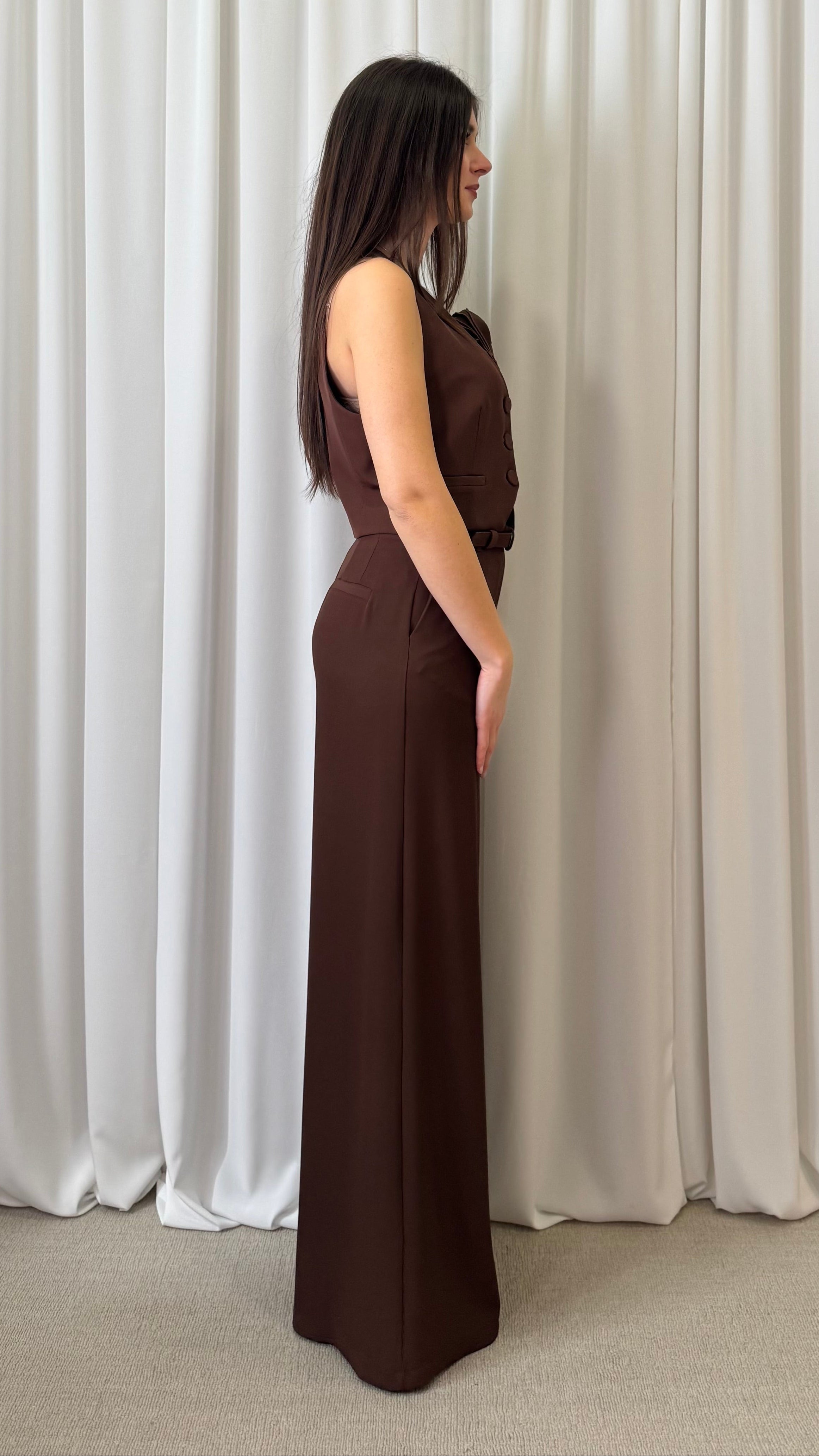 PANTALONE AMPIO CON PINCES