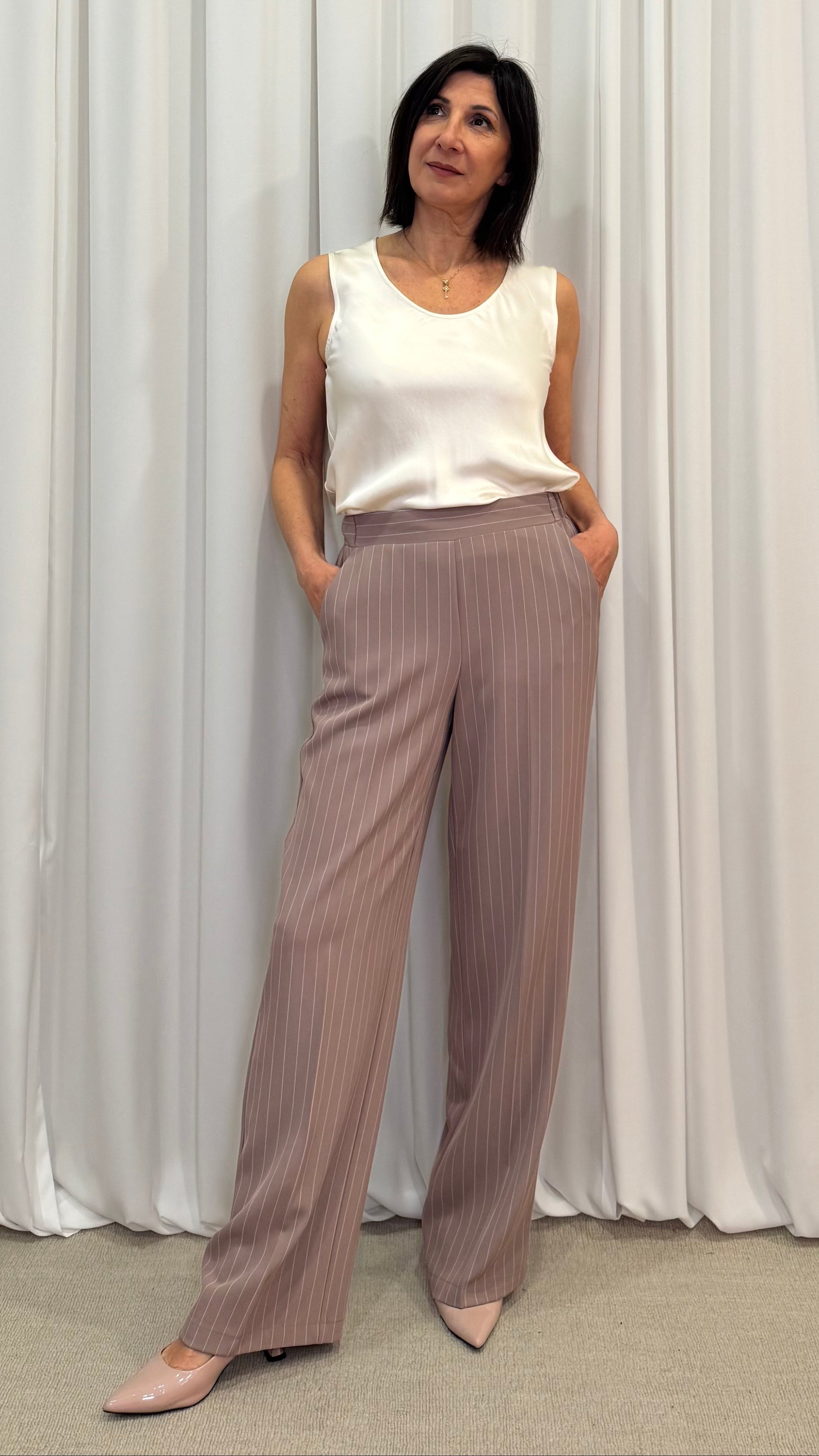 PANTALONE GESSATO