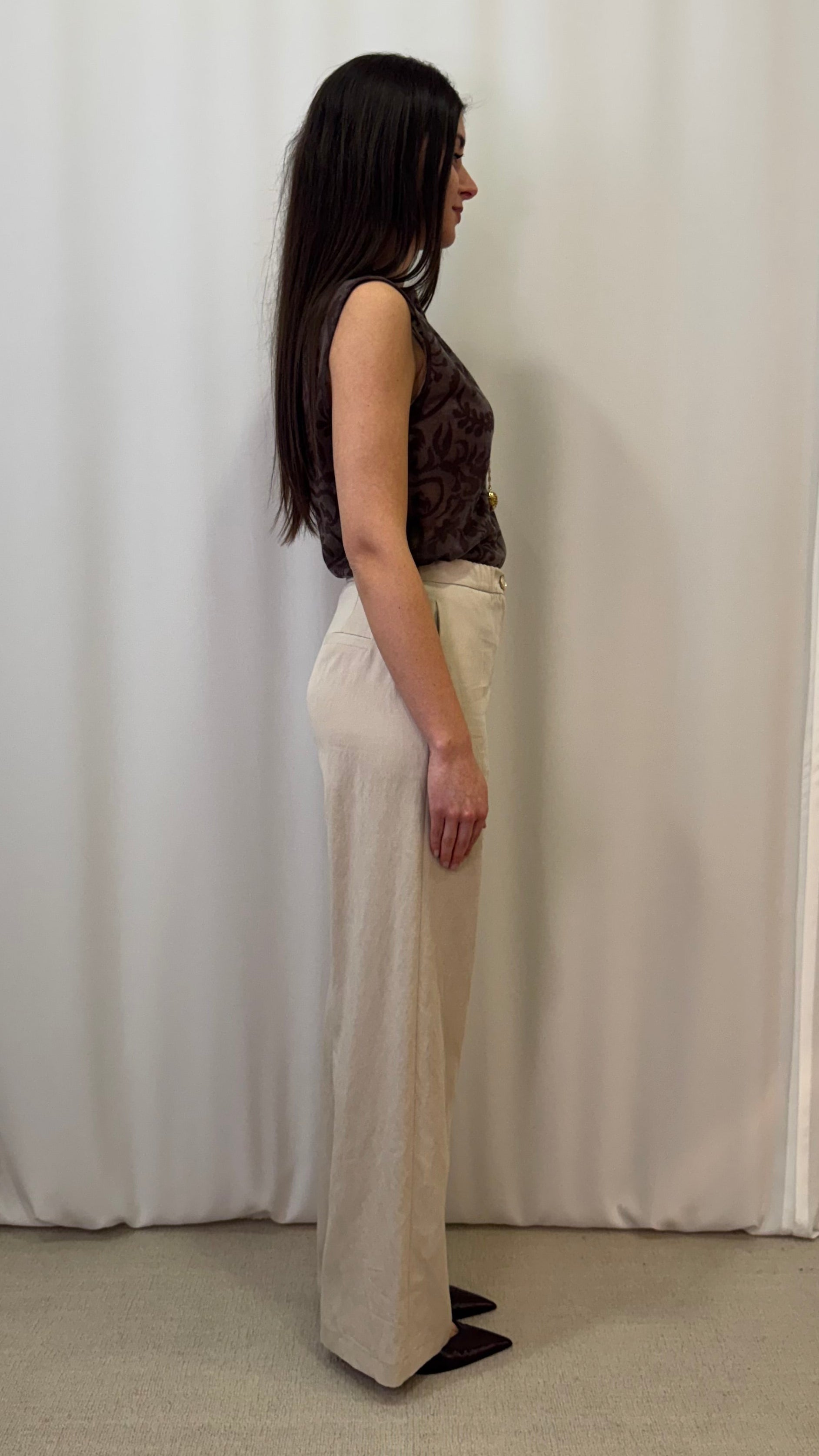 PANTALONE A VITA ALTA