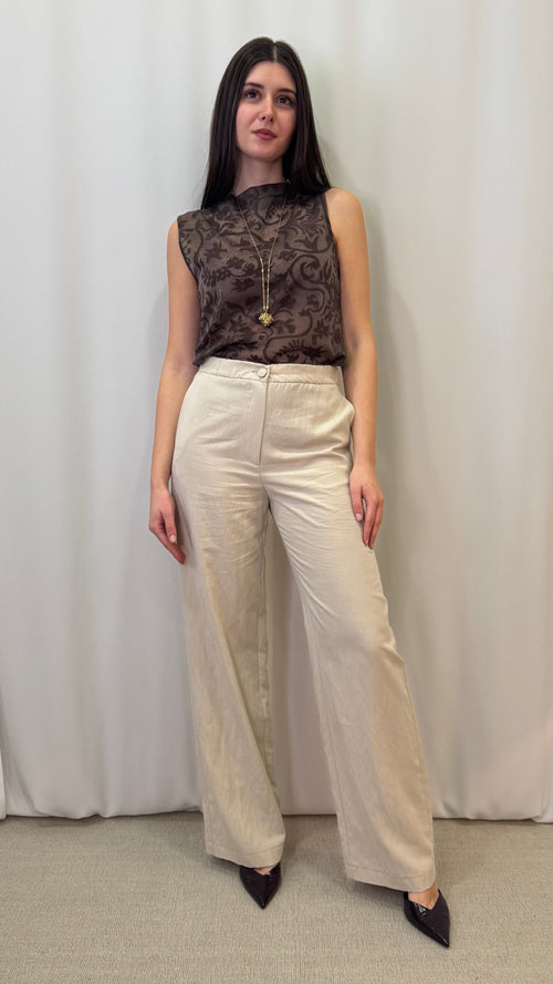 PANTALONE A VITA ALTA