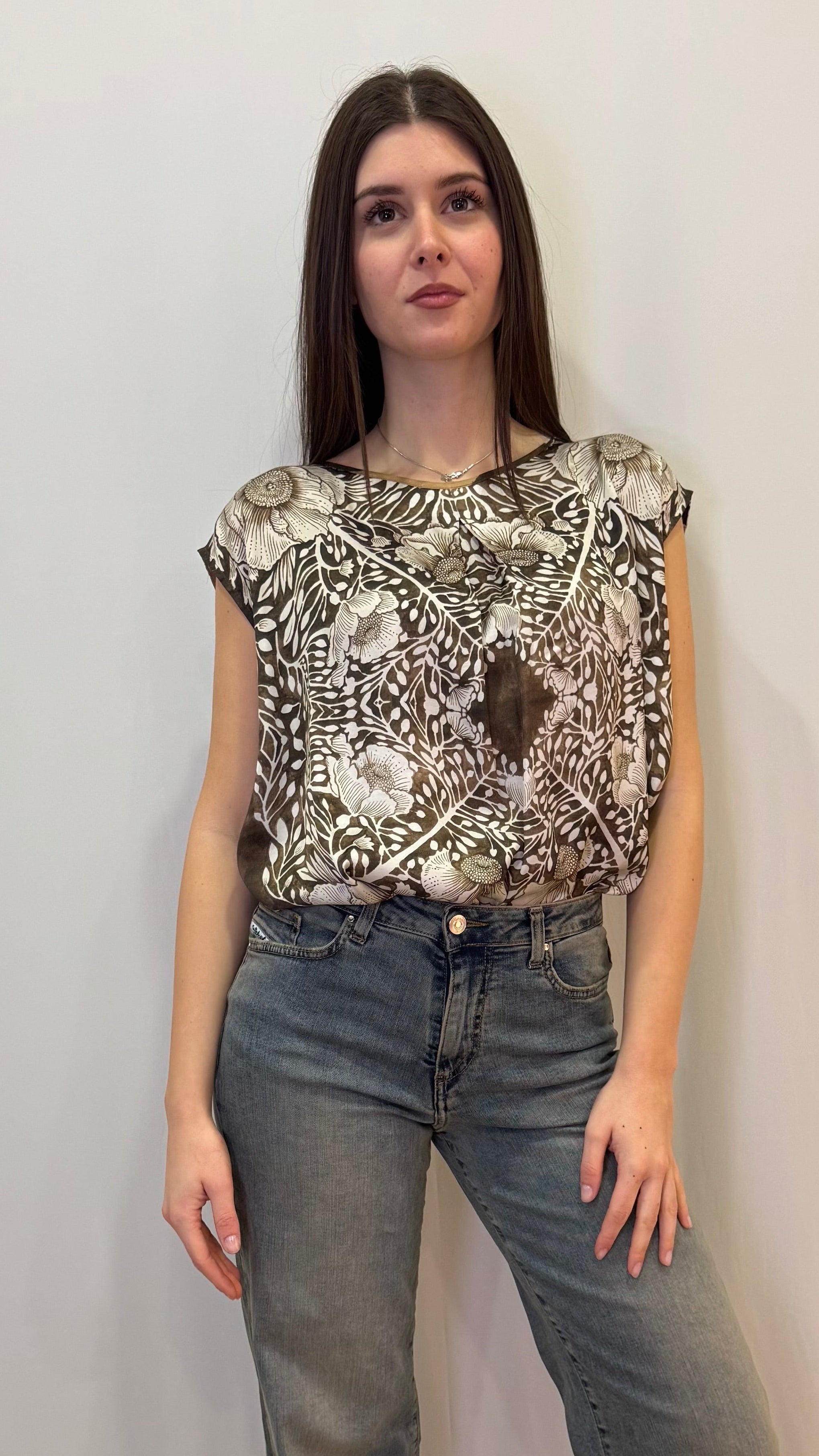 BLUSA OVER RASO