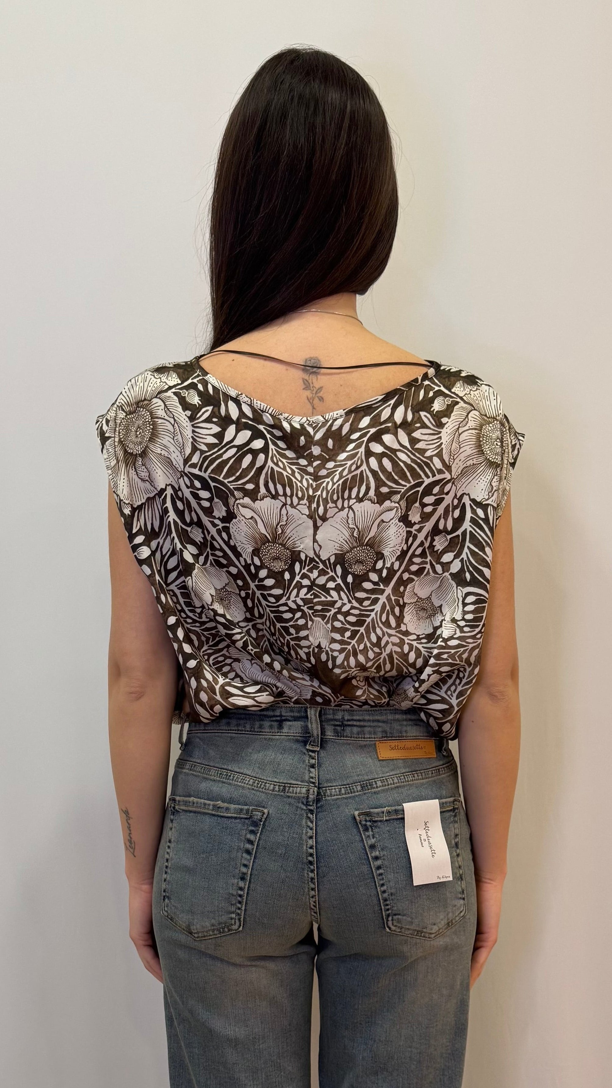 BLUSA OVER RASO