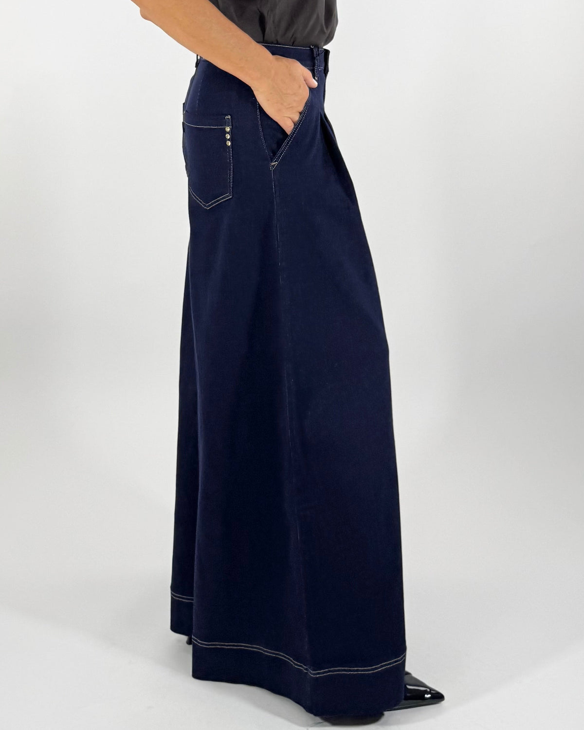 GONNAPANTALONE DENIM
