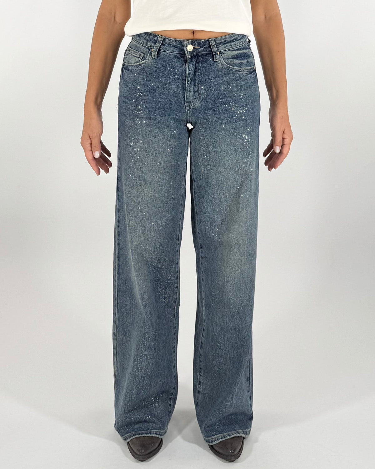 DENIM PALAZZO