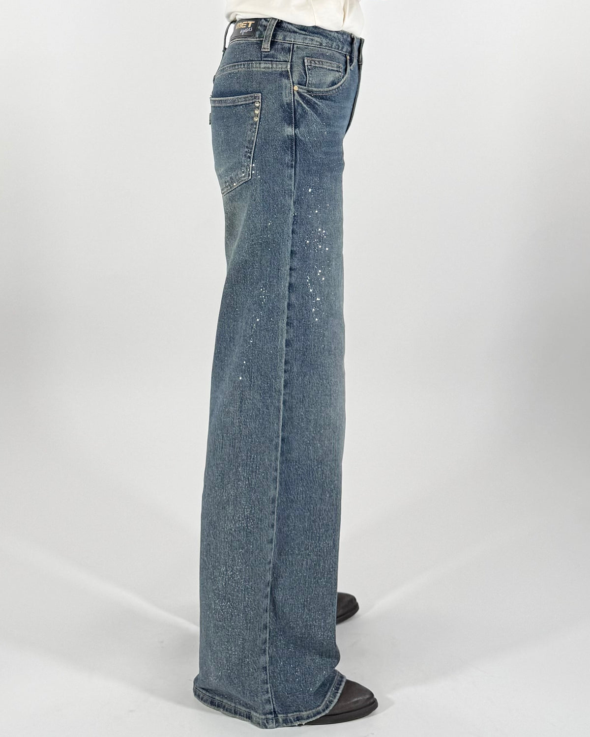DENIM PALAZZO