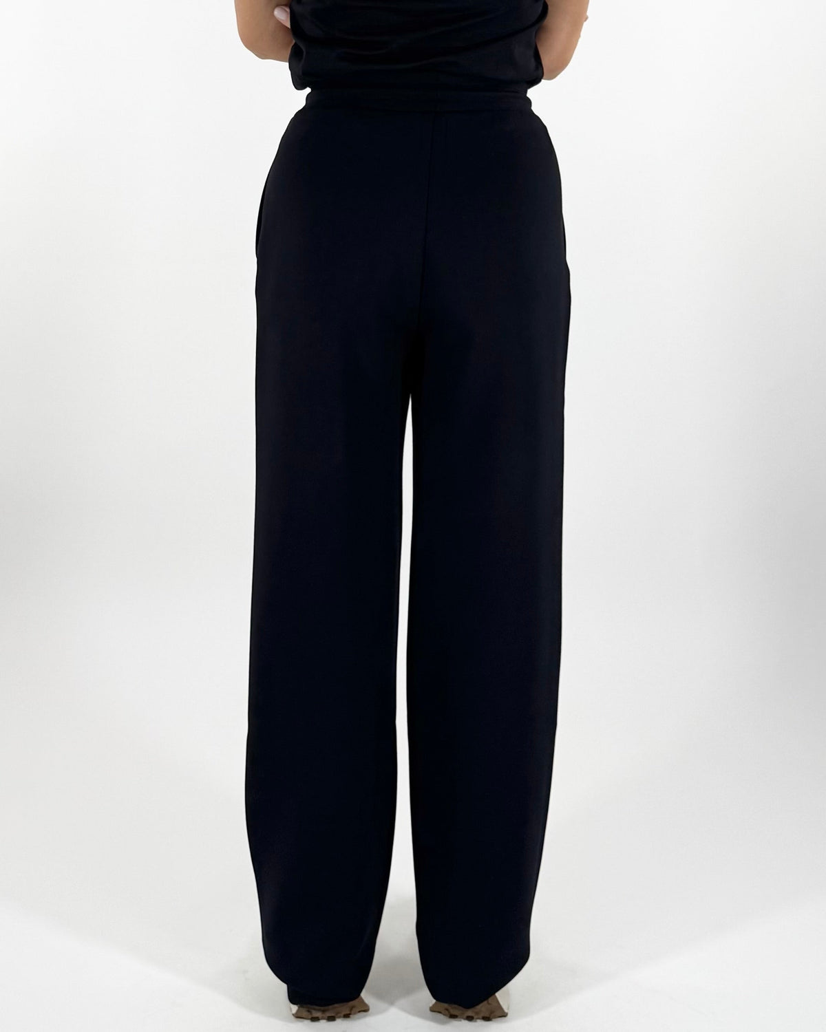 PANTALONE GAMBA DRITTA IN FELPA