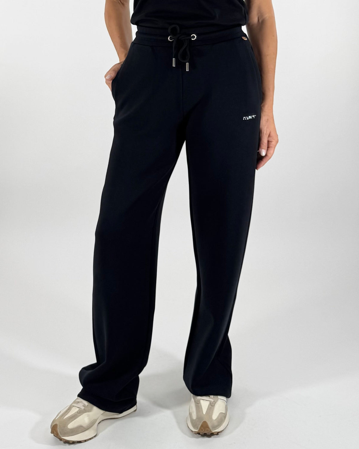 PANTALONE GAMBA DRITTA IN FELPA