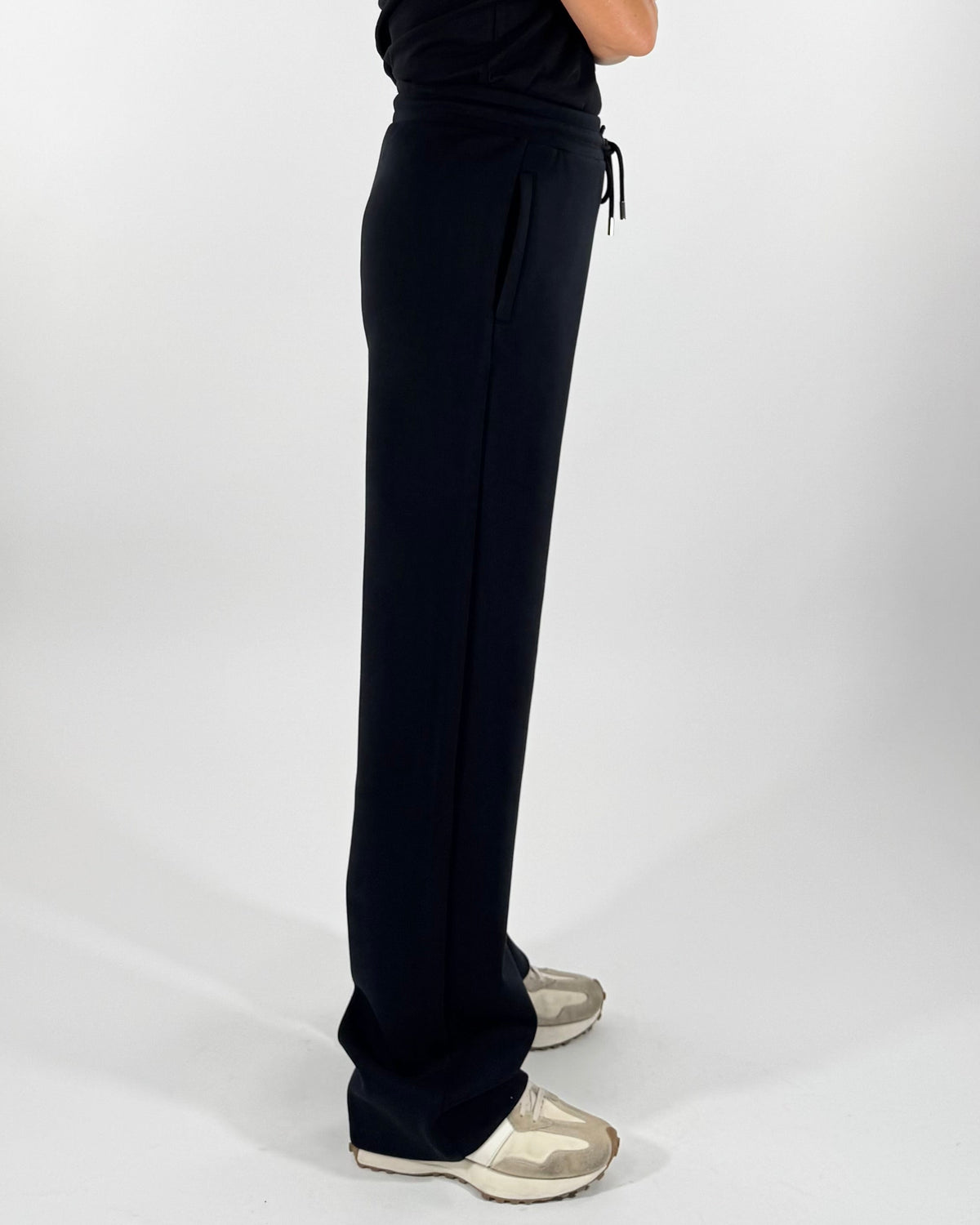 PANTALONE GAMBA DRITTA IN FELPA