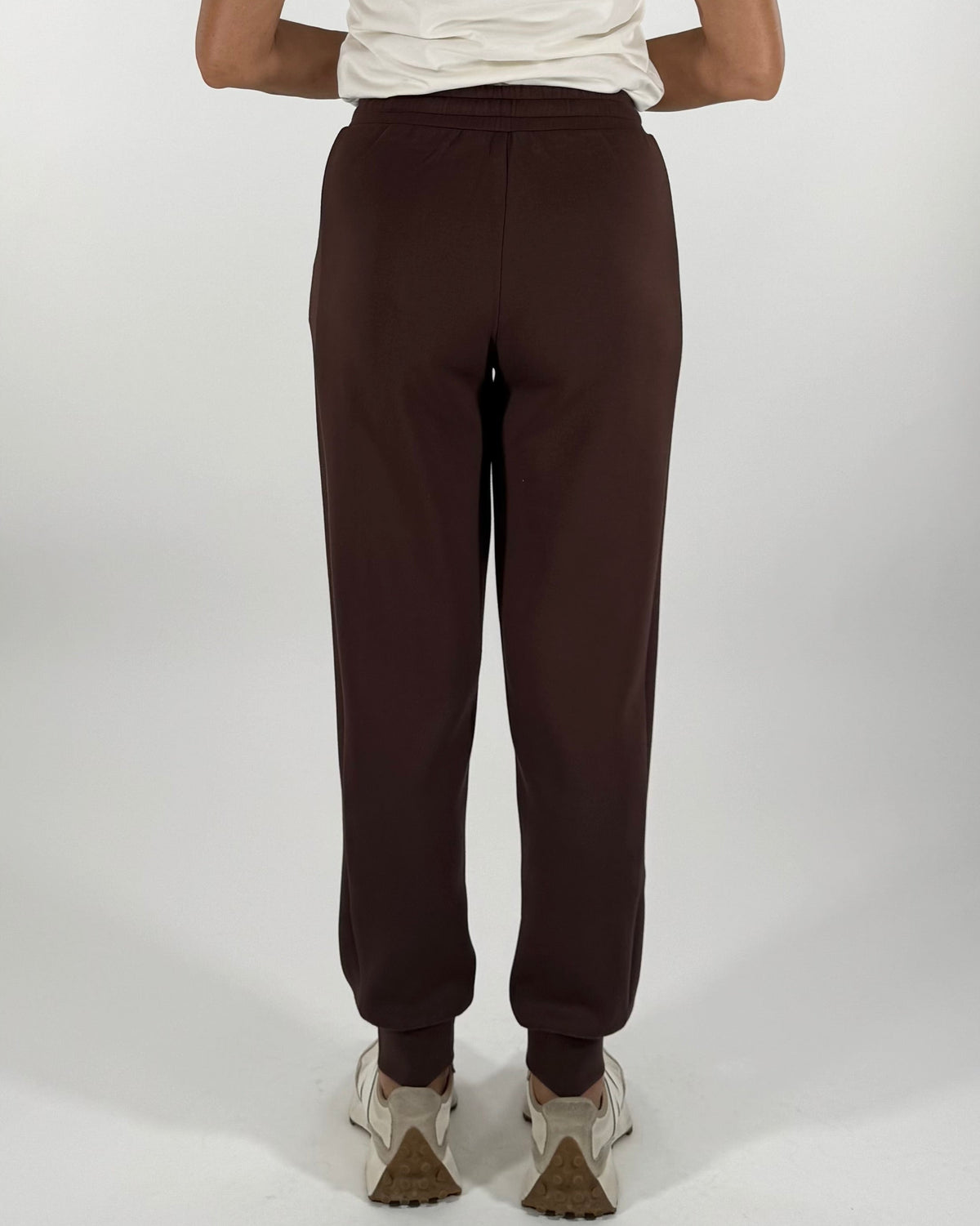 PANTALONE IN FELPA CON POLSINO ALLA CAVIGLIA