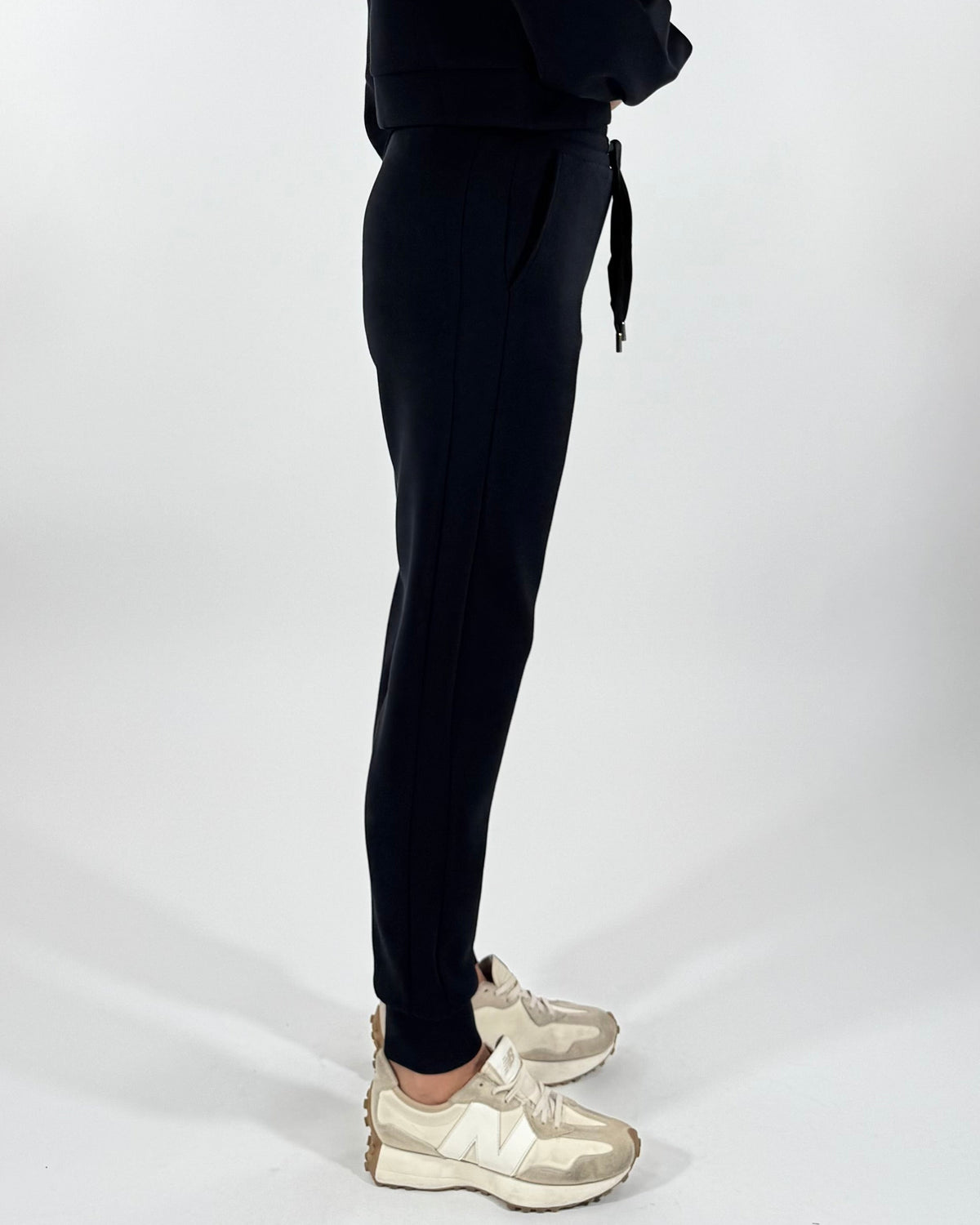PANTALONE IN FELPA CON POLSINO ALLA CAVIGLIA