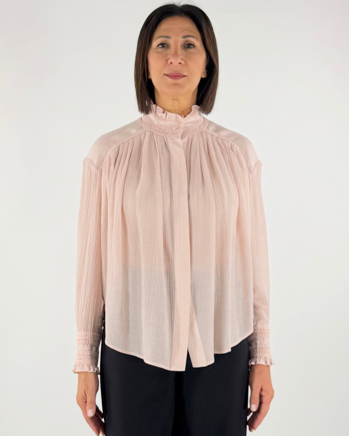CAMICIA CON RICAMO
