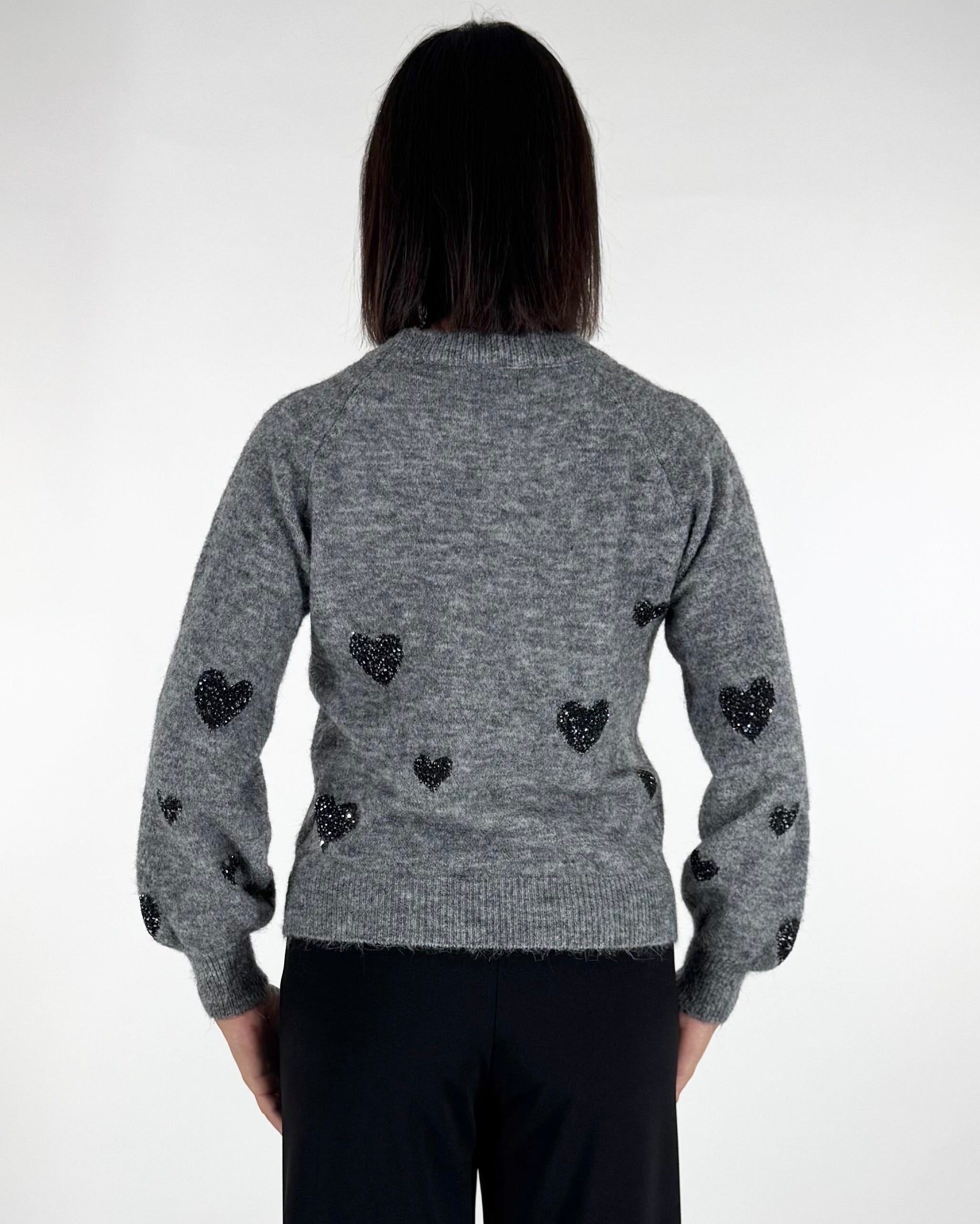 MAGLIA CON CUORI