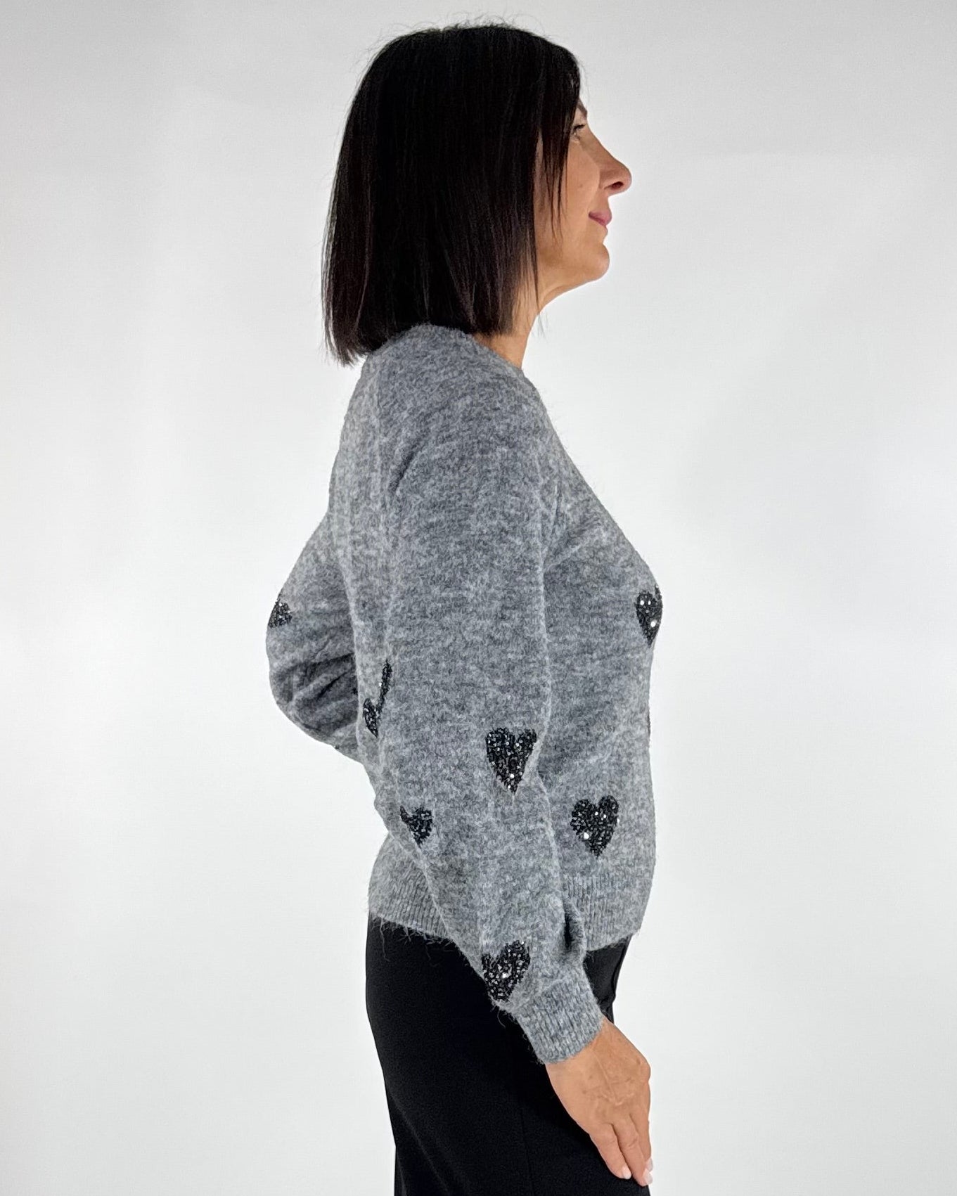 MAGLIA CON CUORI