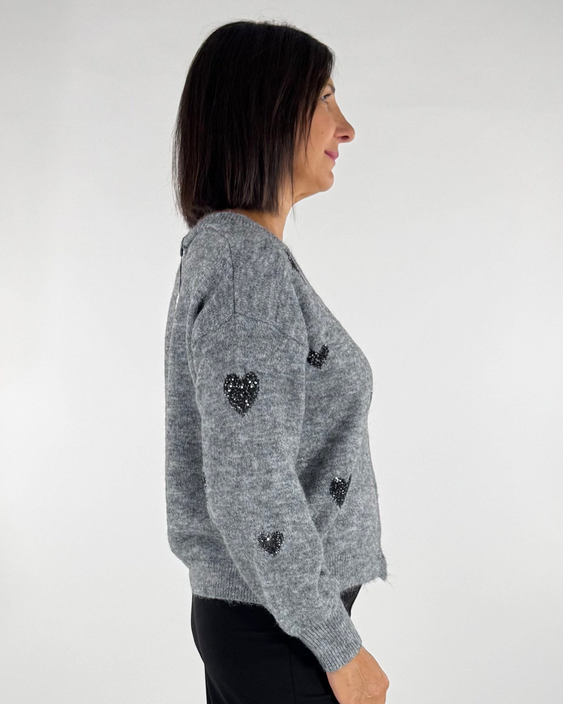 CARDIGAN CON CUORI