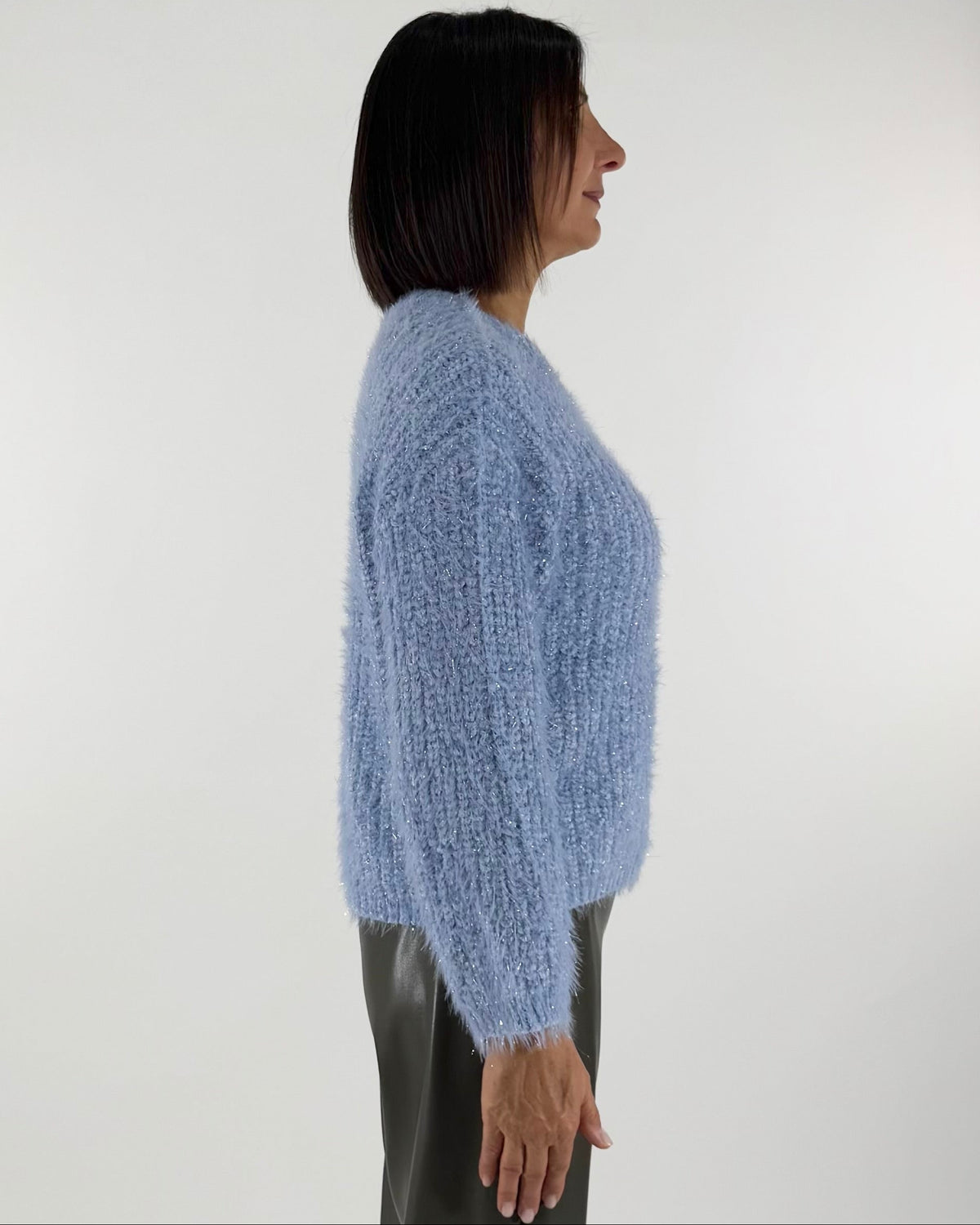 MAGLIONE CON DETTAGLI LUREX