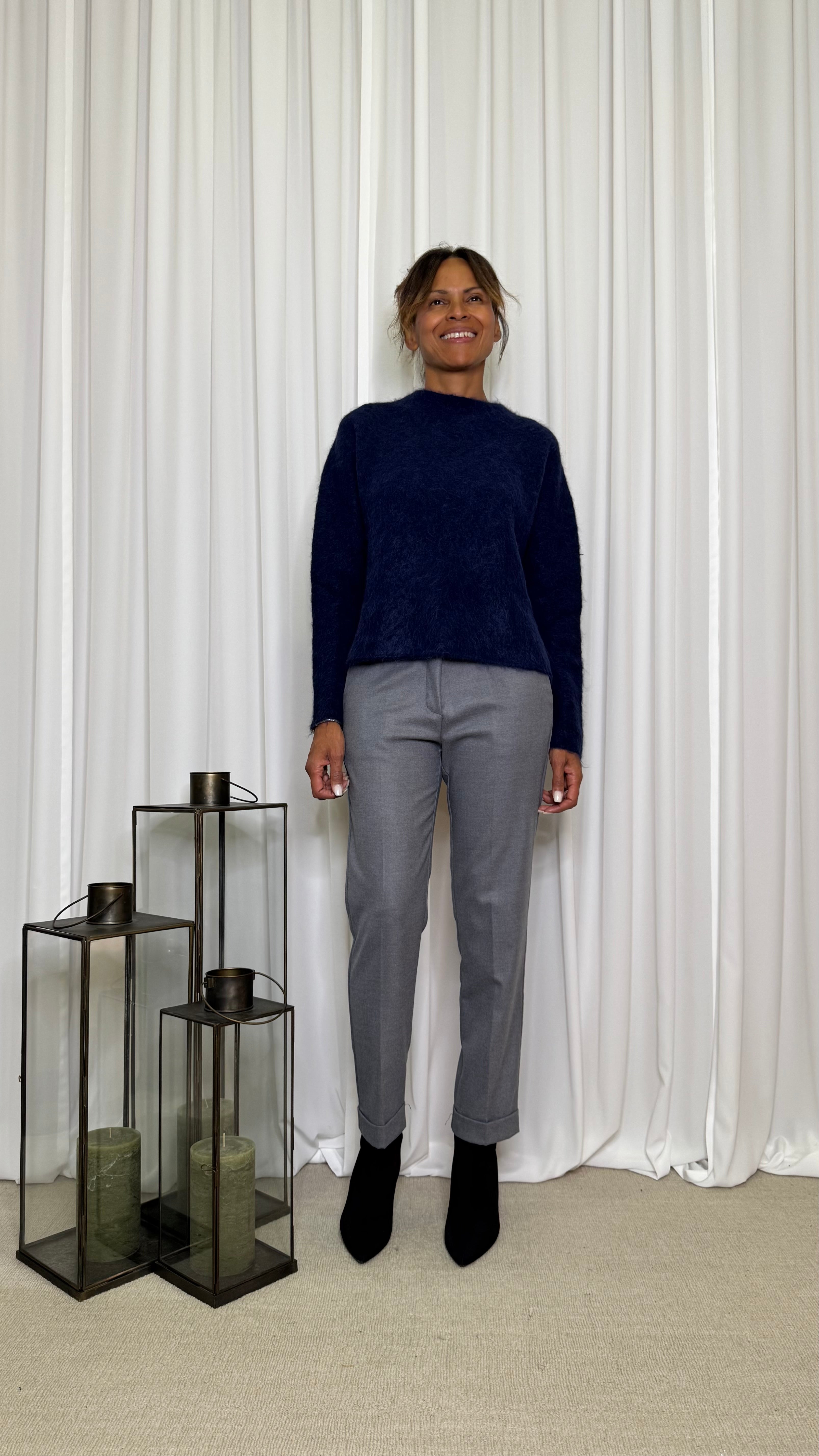 ALPACA CREW NECK SWEATER