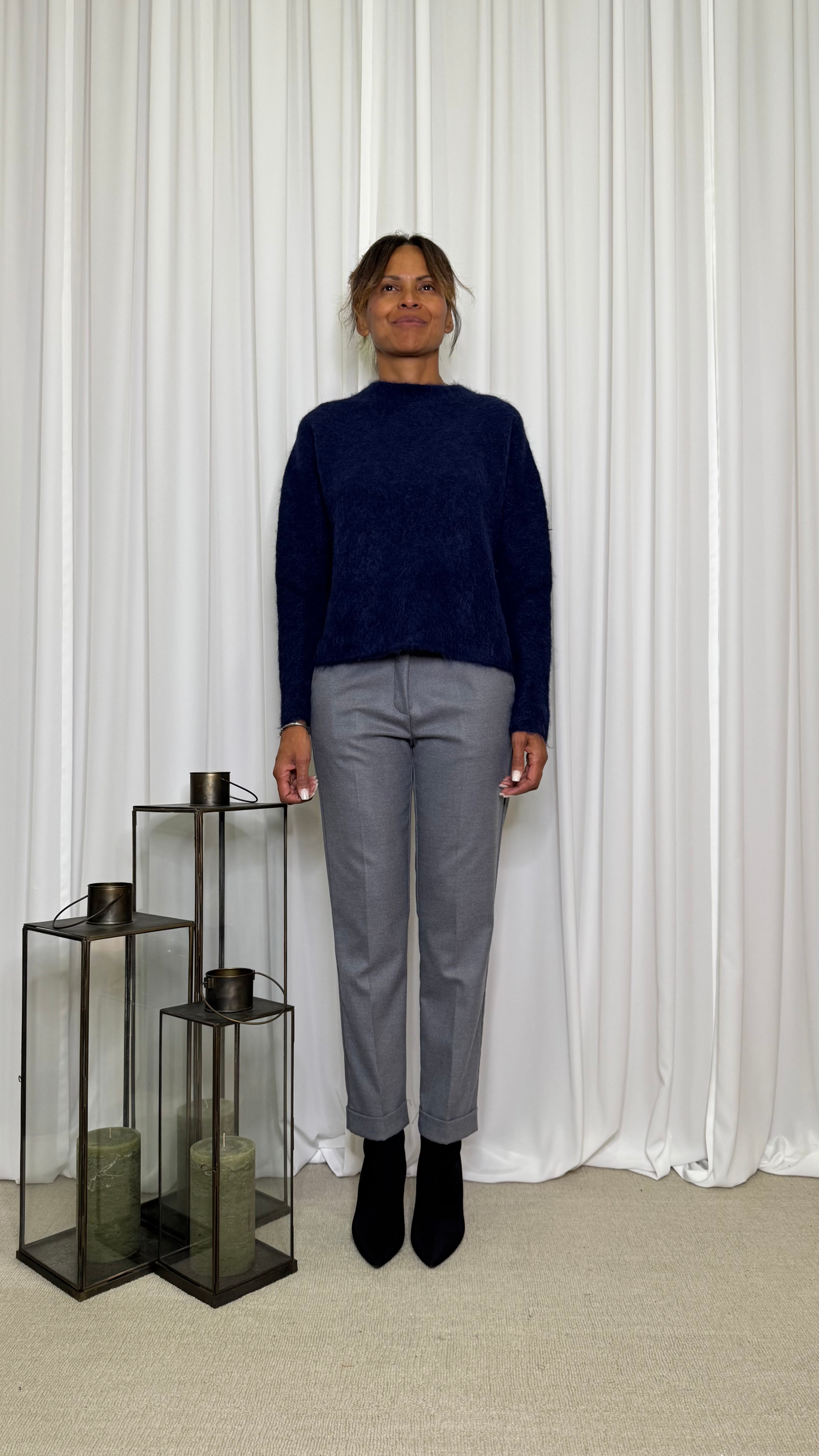 ALPACA CREW NECK SWEATER