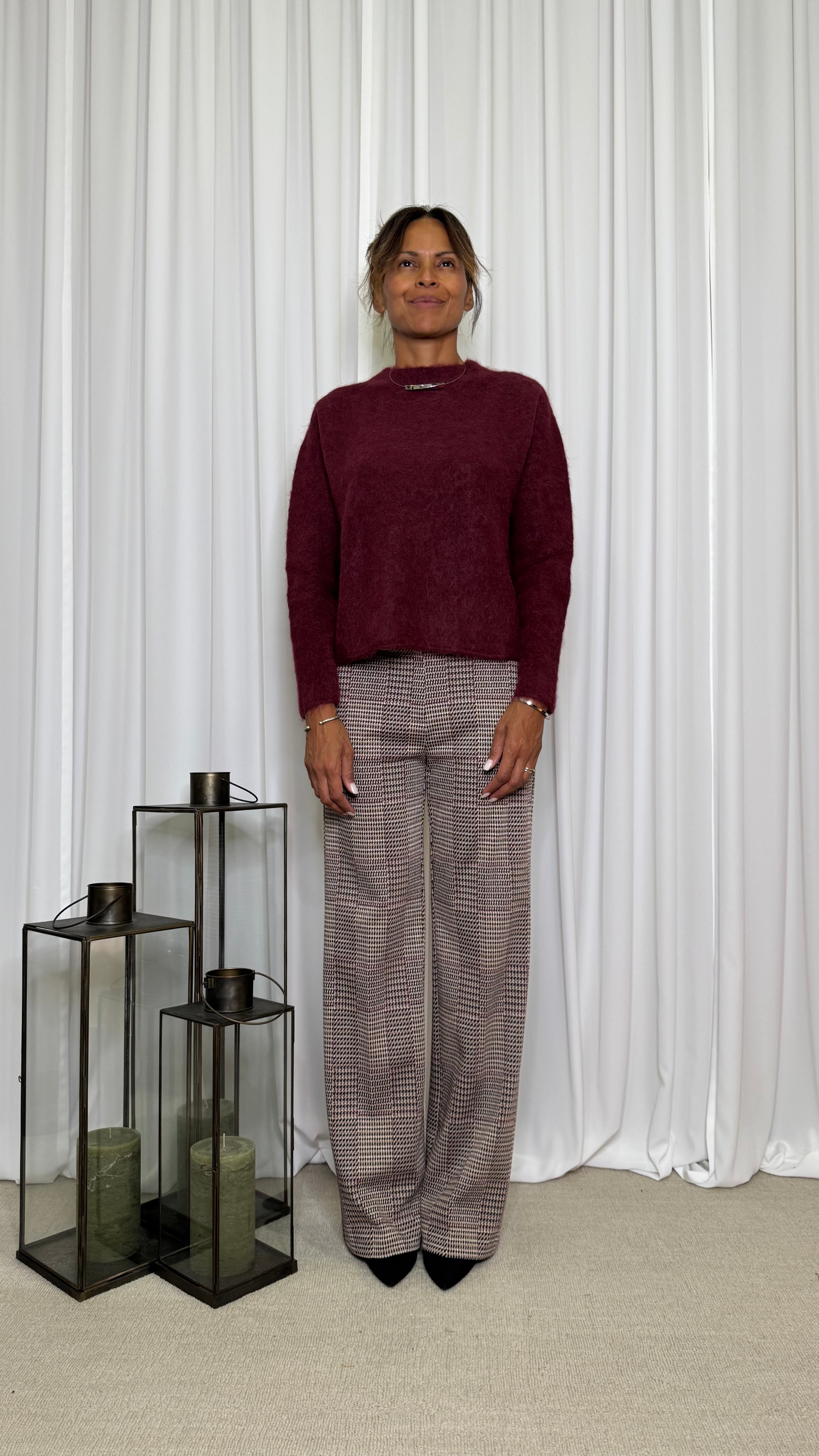 ALPACA CREW NECK SWEATER